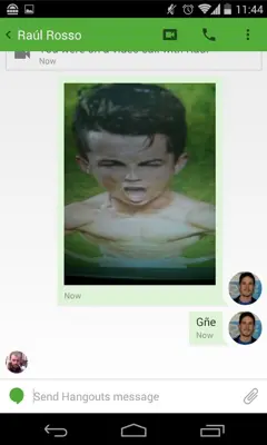 Hangouts android App screenshot 4